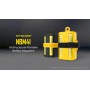 NITECORE, Nitecore NBM41 Travel Silicone Case holder for 21700 batteries, Battery accessories, NBM41-YE