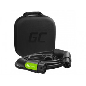 Green Cell - GREEN CELL Type 2 11kW 5m EV PHEV electric car charger cable - EV Charge - GC312-EV11