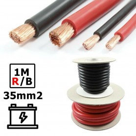 Eland Cables, SolarEdge 35mm2 Red / Black Battery Cable 1 Meter, Cabling and connectors, SE003-CB