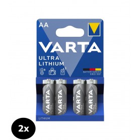 Varta, Varta AA LR6 Mignon 2900mAh 1.5V Lithium Battery, Size AA, BS132-CB