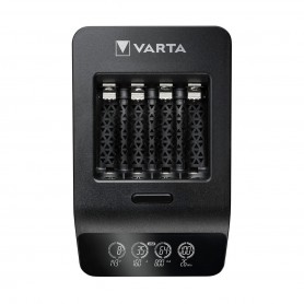 Varta - Varta AA AAA LCD Ultra Fast 4-Bay charger including 4x 2100mAh AA batteries - Battery chargers - BS515