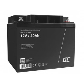 Green Cell - Green Cell 12V 40Ah VRLA AGM Battery with B4 Terminal - Battery Lead-acid  - GC354-AGM22