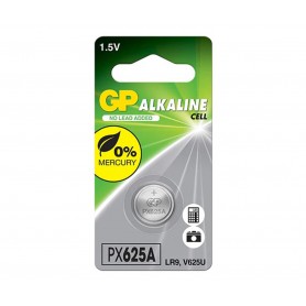 GP - GP Alkaline PX625A 625A LR9 V625U button coin cell battery - Button cells - BS531-CB