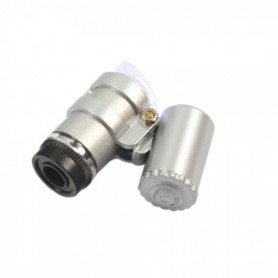 Oem - 45X Mini Pocket Microscope Magnifier LED Loupe Jeweler - Magnifiers microscopes - AL019