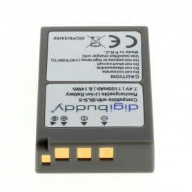 digibuddy, Battery for Olympus BLS-5 BLS-50 1100mAh, Olympus photo-video batteries, ON2686