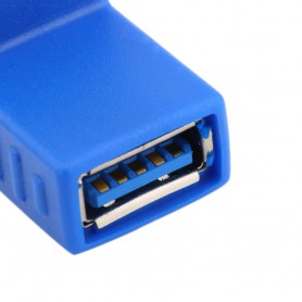 Oem, USB 3.0 Type A Adapter Male to Female Angle UP AL660, USB adapters, AL660