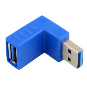 Oem, USB 3.0 Type A Adapter Male to Female Angle UP AL660, USB adapters, AL660