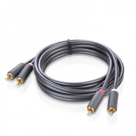 UGREEN, 2 RCA male to 2 RCA male cable, Audio cables, UG011-CB