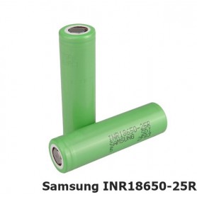 Samsung, Samsung INR18650-25R 2500mAh 20A, Size 18650, NK056-CB