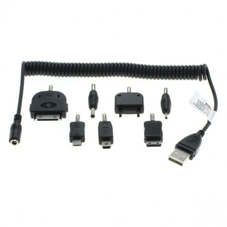 OTB - 7in1 Adapters Nokia 2mm 3.5mm S20 Pin K750 iPhone - USB adapters - ON3080