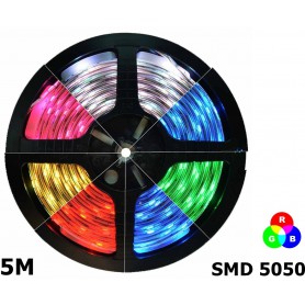 Oem - IP20 RGB LED Strip SMD5050 60led p/m - LED Strips - AL504-CB