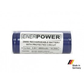Enerpower, Enerpower 26650 4700mAh 14.1A Protected, Other formats, NK142-CB