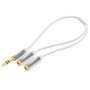 UGREEN - Premium 3.5mm Aux Stereo Audio Splitter Cable Alumnium UG173 - Audio cables - UG173