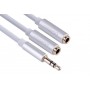 UGREEN - Premium 3.5mm Aux Stereo Audio Splitter Cable Alumnium UG173 - Audio cables - UG173