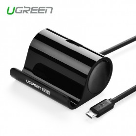 UGREEN, Micro USB OTG Cable Adapter with Cradle 50cm, USB to Micro USB cables, UG242-CB