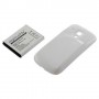 OTB, Battery Samsung Galaxy S III mini + white backcover, Samsung phone batteries, ON421